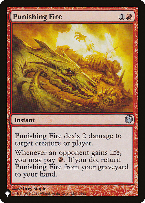 Punishing Fire [PLST-DDG-66] - The List