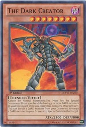 The Dark Creator (LCYW-EN210) 1st Edition [Legendary Collection 3: Yugi's World]