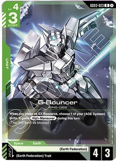 Image for G-Bouncer (GD03-023) (Holofoil) [Steel Requiem] - Gundam Card Game