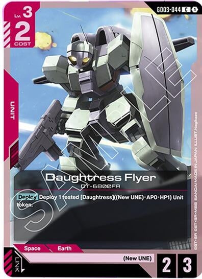 Image for Daughtress Flyer (GD03-044) [Steel Requiem] - Gundam Card Game