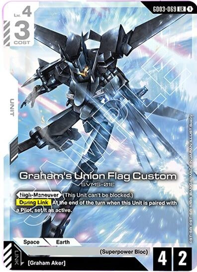 Image for Graham's Union Flag Custom (GD03-069) (Holofoil) [Steel Requiem] - Gundam Card Game