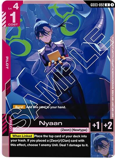 Image for Nyaan (GD03-092) [Steel Requiem] - Gundam Card Game