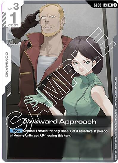 Image for Awkward Approach (GD03-119) [Steel Requiem] - Gundam Card Game