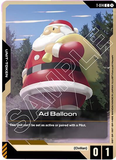 Image for Ad Balloon (T-014) [Steel Requiem] - Gundam Card Game