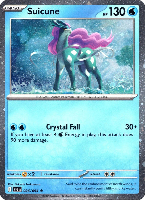 Image for Suicune (Cosmos Holo) (026/094) (Holofoil) [Miscellaneous Cards & Products] - Pokemon