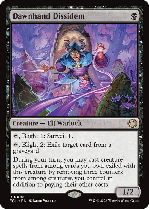 Image for Dawnhand Dissident (98) [Lorwyn Eclipsed] - Magic: The Gathering
