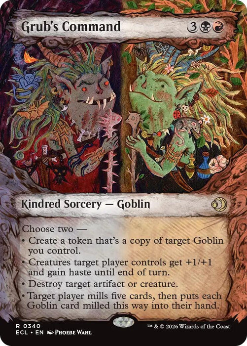 Image for Grub's Command (Showcase) (340) [Lorwyn Eclipsed] - Magic: The Gathering