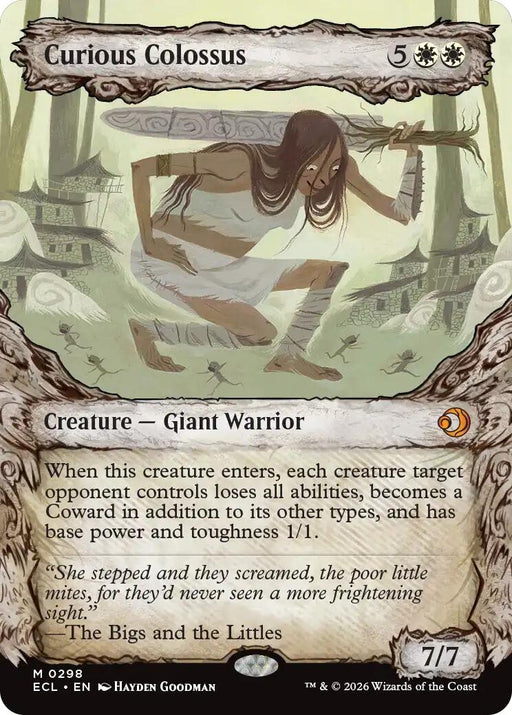 Image for Curious Colossus (Showcase) (298) [Lorwyn Eclipsed] - Magic: The Gathering