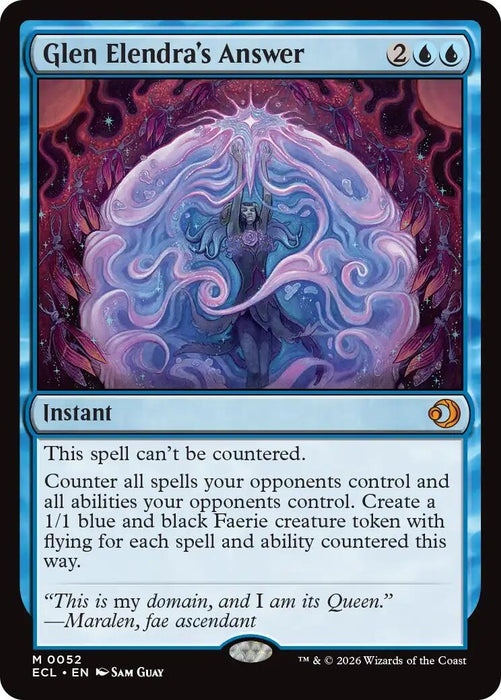 Image for Glen Elendra's Answer (52) (Foil) [Lorwyn Eclipsed] - Magic: The Gathering