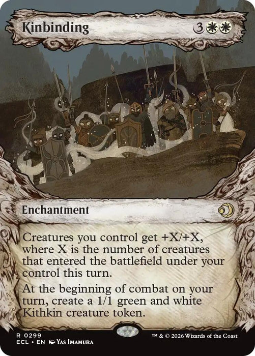 Image for Kinbinding (Showcase) (299) (Foil) [Lorwyn Eclipsed] - Magic: The Gathering