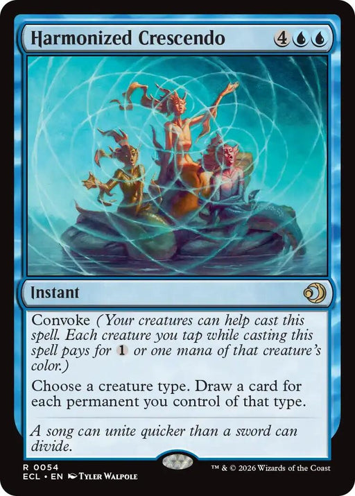 Image for Harmonized Crescendo (54) [Lorwyn Eclipsed] - Magic: The Gathering
