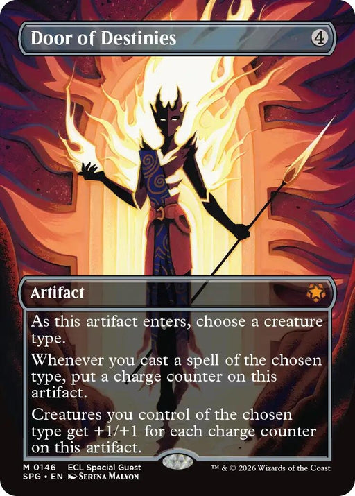 Image for Door of Destinies (Borderless) (146) (Foil) [Special Guests] - Magic: The Gathering