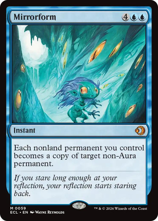 Image for Mirrorform (59) (Foil) [Lorwyn Eclipsed] - Magic: The Gathering