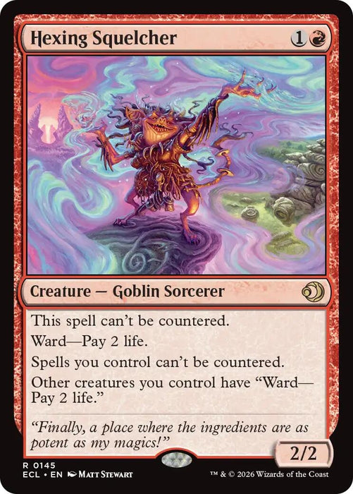 Image for Hexing Squelcher (145) [Lorwyn Eclipsed] - Magic: The Gathering