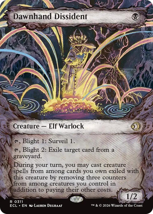 Image for Dawnhand Dissident (Showcase) (311) [Lorwyn Eclipsed] - Magic: The Gathering