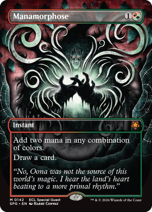Image for Manamorphose (Borderless) (142) (Foil) [Special Guests] - Magic: The Gathering