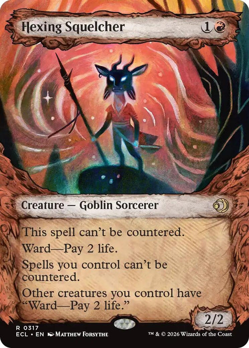 Image for Hexing Squelcher (Showcase) (317) (Foil) [Lorwyn Eclipsed] - Magic: The Gathering