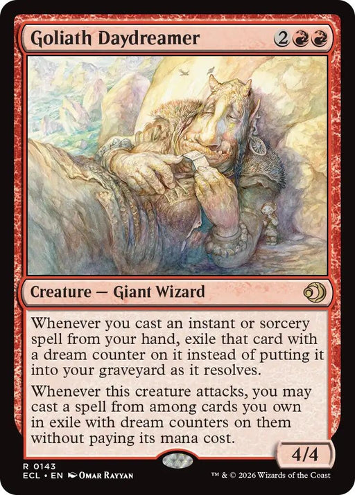 Image for Goliath Daydreamer (143) (Foil) [Lorwyn Eclipsed] - Magic: The Gathering