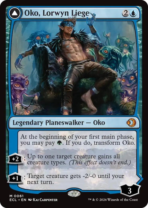 Image for Oko, Lorwyn Liege (61) (Foil) [Lorwyn Eclipsed] - Magic: The Gathering