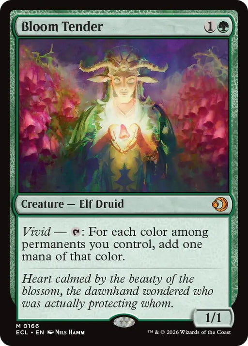 Image for Bloom Tender (166) (Foil) [Lorwyn Eclipsed] - Magic: The Gathering