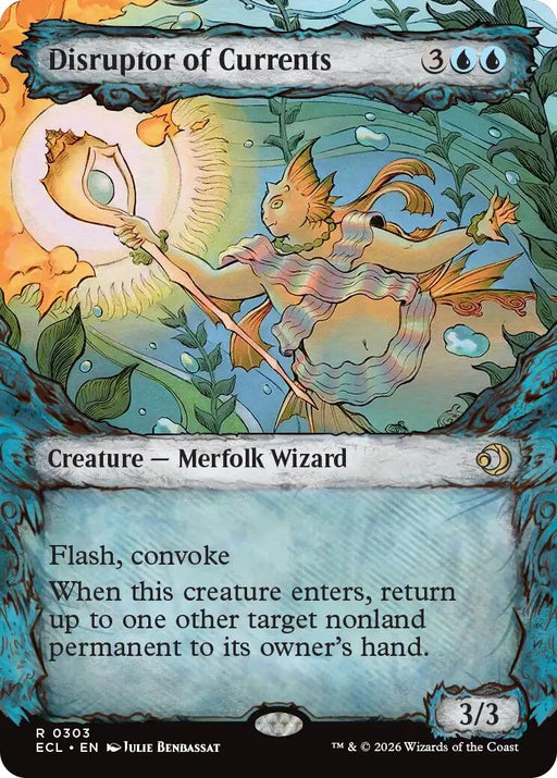 Image for Disruptor of Currents (Showcase) (303) [Lorwyn Eclipsed] - Magic: The Gathering