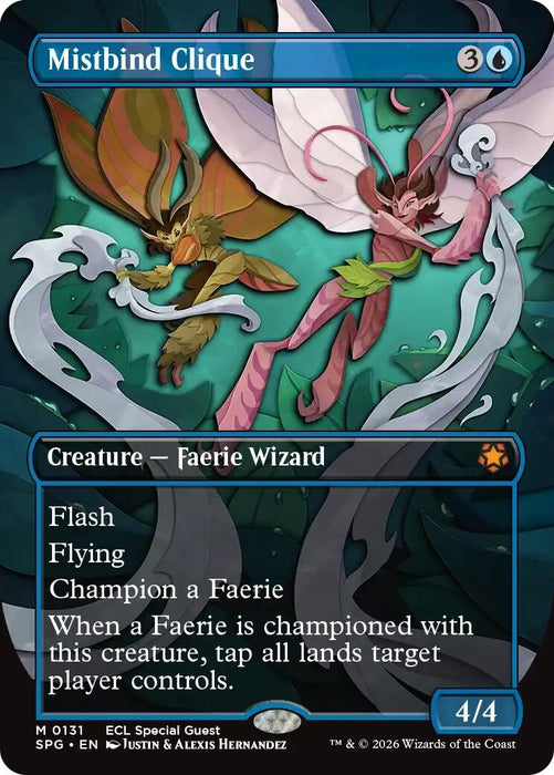 Image for Mistbind Clique (Borderless) (131) [Special Guests] - Magic: The Gathering