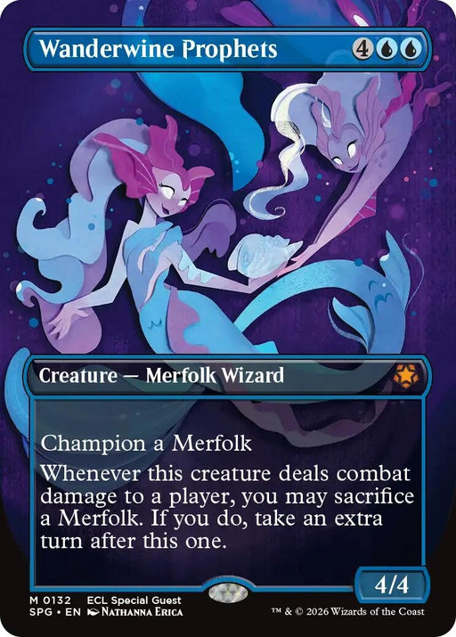 Image for Wanderwine Prophets (Borderless) (132) [Special Guests] - Magic: The Gathering