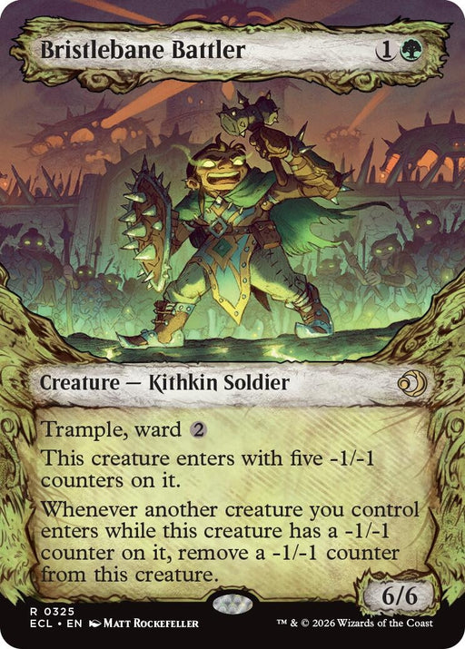 Image for Bristlebane Battler (Showcase) (325) (Foil) [Lorwyn Eclipsed] - Magic: The Gathering