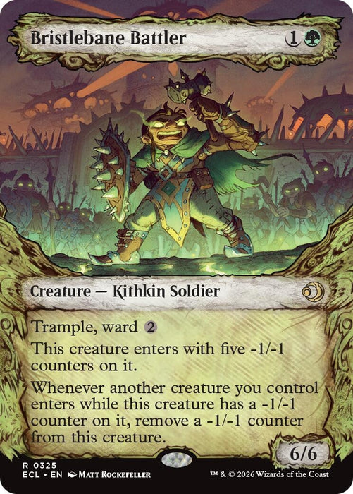 Image for Bristlebane Battler (Showcase) (325) [Lorwyn Eclipsed] - Magic: The Gathering