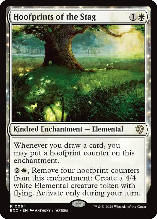Image for Hoofprints of the Stag (64) [Lorwyn Eclipsed] - Magic: The Gathering