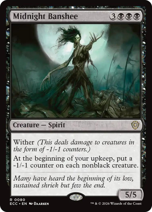 Image for Midnight Banshee (80) [Lorwyn Eclipsed] - Magic: The Gathering