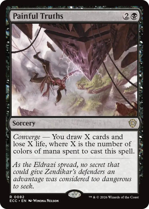 Image for Painful Truths (82) [Lorwyn Eclipsed] - Magic: The Gathering