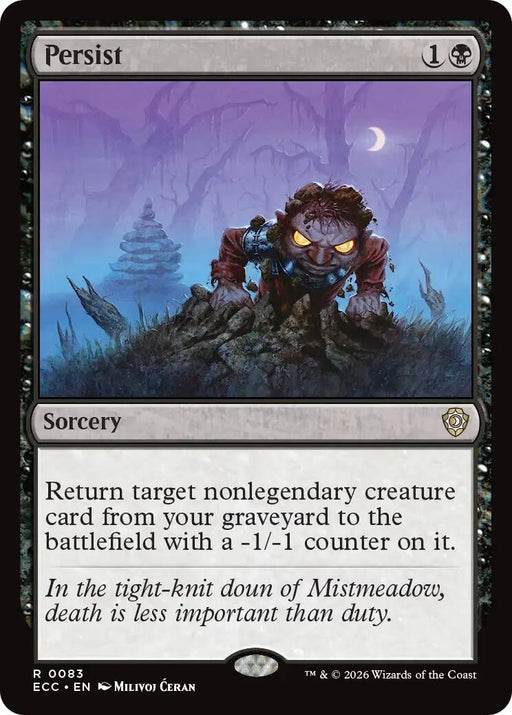 Image for Persist (83) [Lorwyn Eclipsed] - Magic: The Gathering