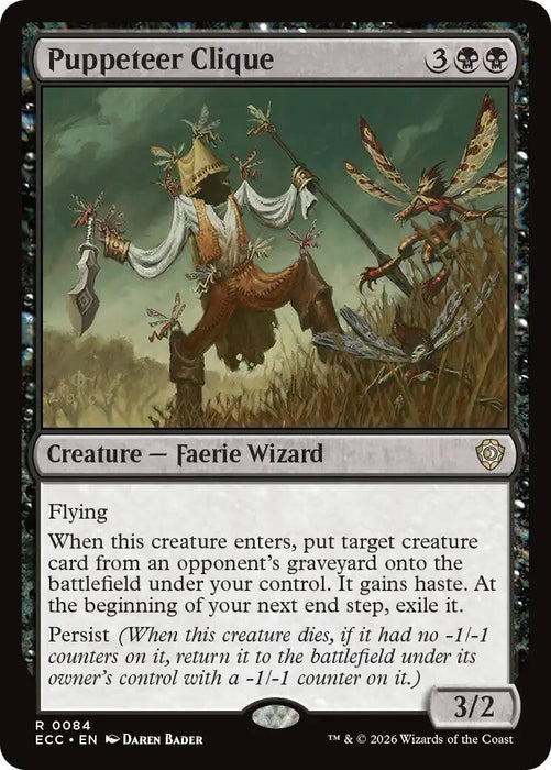 Image for Puppeteer Clique (84) [Lorwyn Eclipsed] - Magic: The Gathering