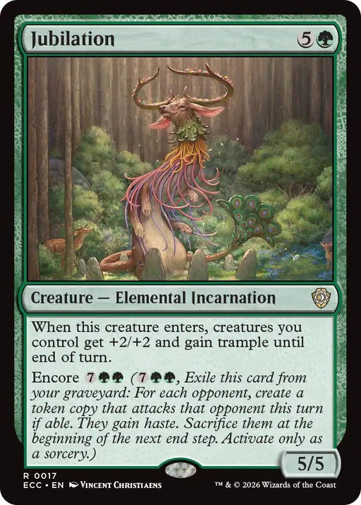 Image for Jubilation (17) [Lorwyn Eclipsed] - Magic: The Gathering