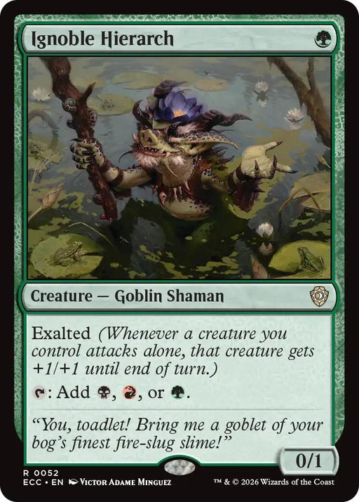 Image for Ignoble Hierarch (52) [Lorwyn Eclipsed] - Magic: The Gathering
