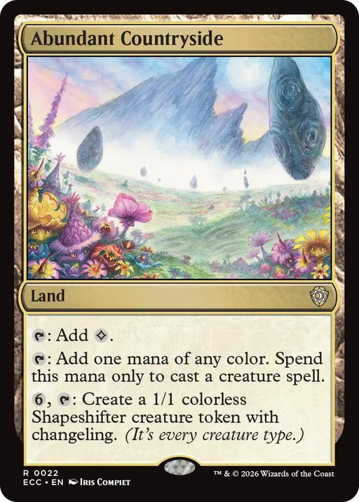 Image for Abundant Countryside (22) [Lorwyn Eclipsed] - Magic: The Gathering
