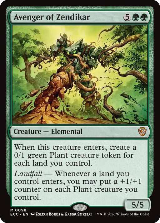 Image for Avenger of Zendikar (98) [Lorwyn Eclipsed] - Magic: The Gathering