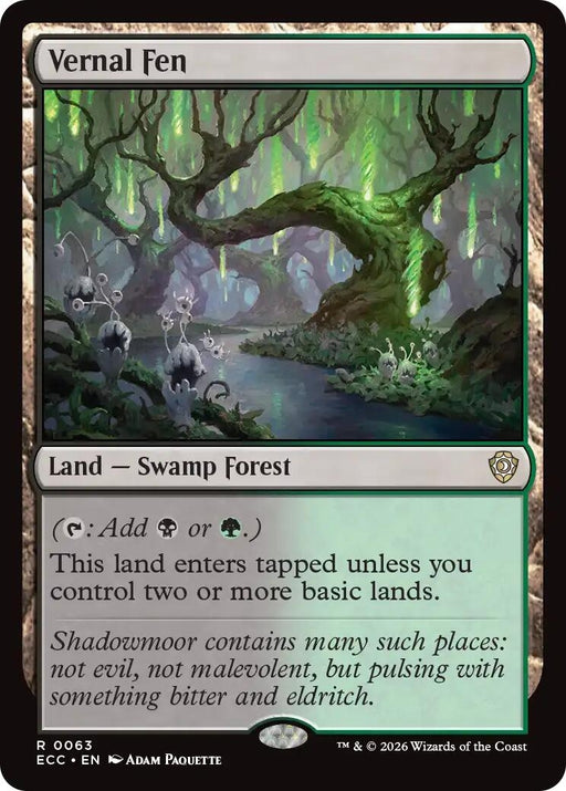 Image for Vernal Fen (63) [Lorwyn Eclipsed] - Magic: The Gathering