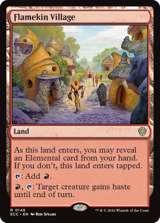 Image for Flamekin Village (149) [Lorwyn Eclipsed] - Magic: The Gathering
