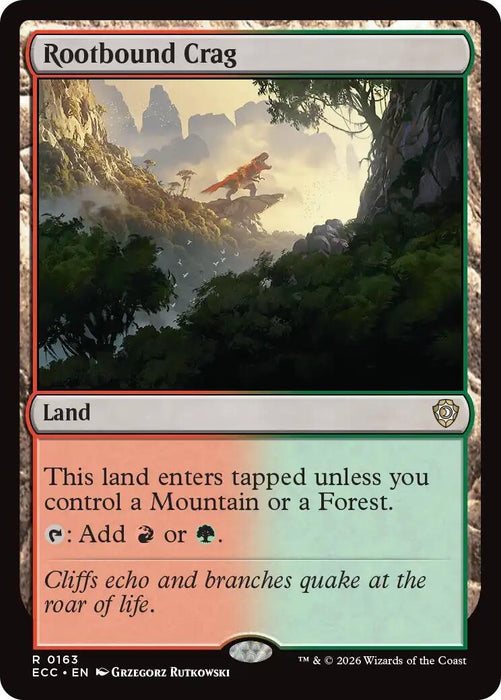 Image for Rootbound Crag (163) [Lorwyn Eclipsed] - Magic: The Gathering