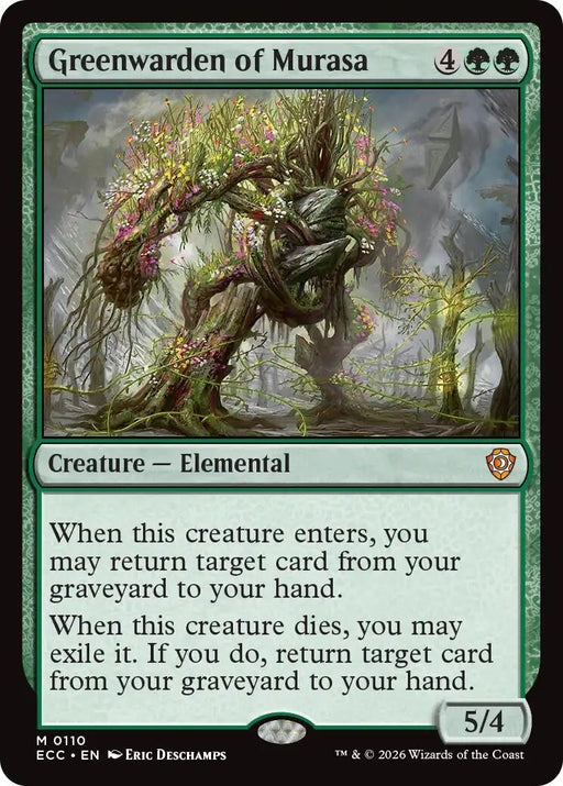 Image for Greenwarden of Murasa (110) [Lorwyn Eclipsed] - Magic: The Gathering