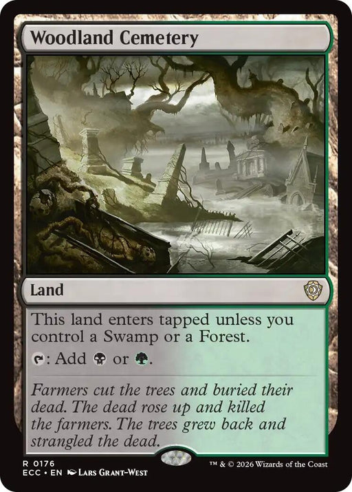 Image for Woodland Cemetery (176) [Lorwyn Eclipsed] - Magic: The Gathering