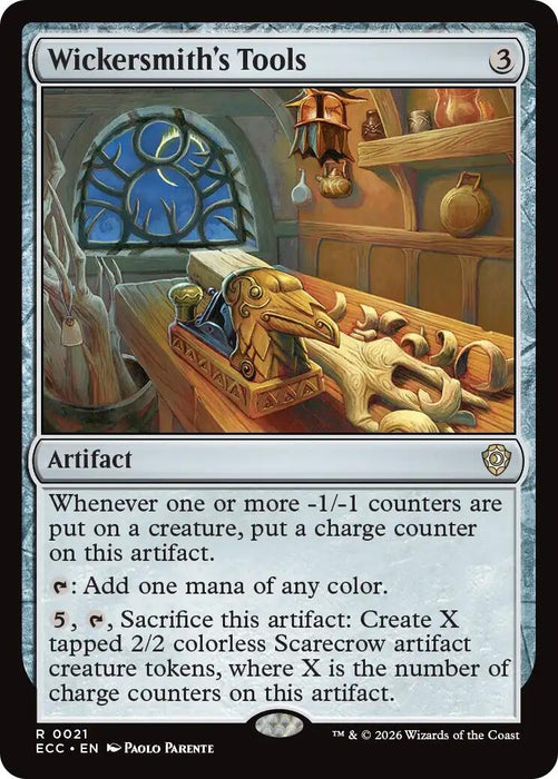 Image for Wickersmith's Tools (21) [Lorwyn Eclipsed] - Magic: The Gathering