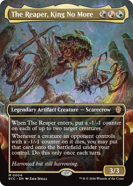 Image for The Reaper, King No More (Borderless) (4) (Foil) [Lorwyn Eclipsed] - Magic: The Gathering