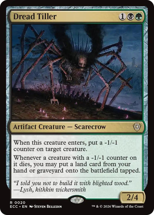 Image for Dread Tiller (20) [Lorwyn Eclipsed] - Magic: The Gathering