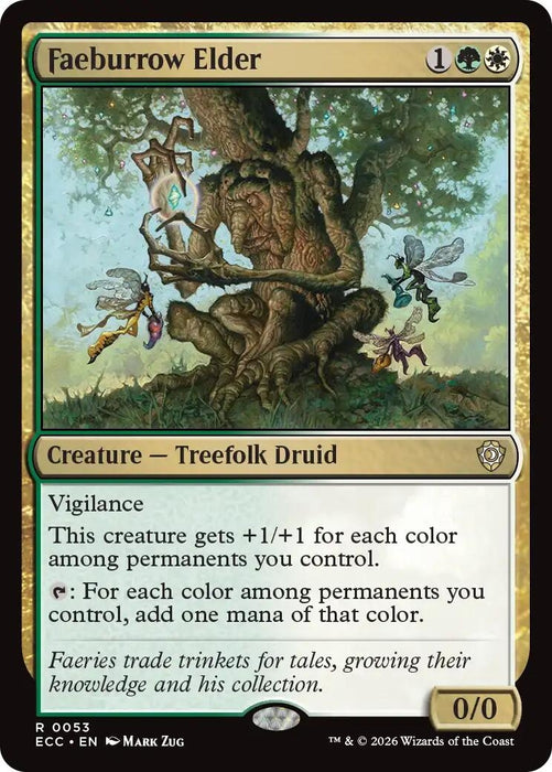 Image for Faeburrow Elder (53) [Lorwyn Eclipsed] - Magic: The Gathering
