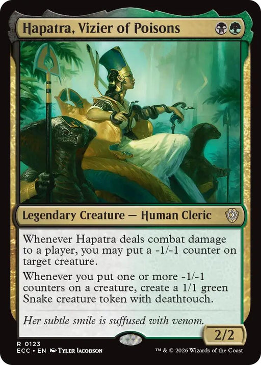 Image for Hapatra, Vizier of Poisons (123) [Lorwyn Eclipsed] - Magic: The Gathering