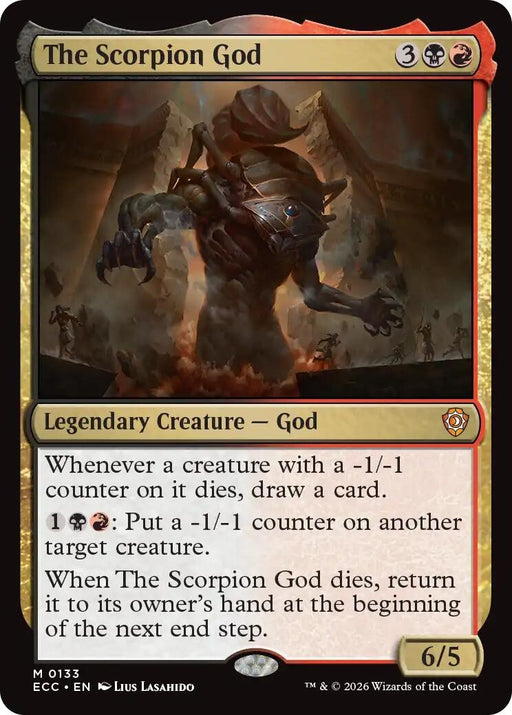 Image for The Scorpion God (133) [Lorwyn Eclipsed] - Magic: The Gathering
