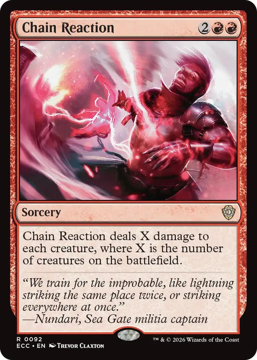 Image for Chain Reaction (92) [Lorwyn Eclipsed] - Magic: The Gathering